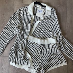 Dissh beach cover up shorts set.